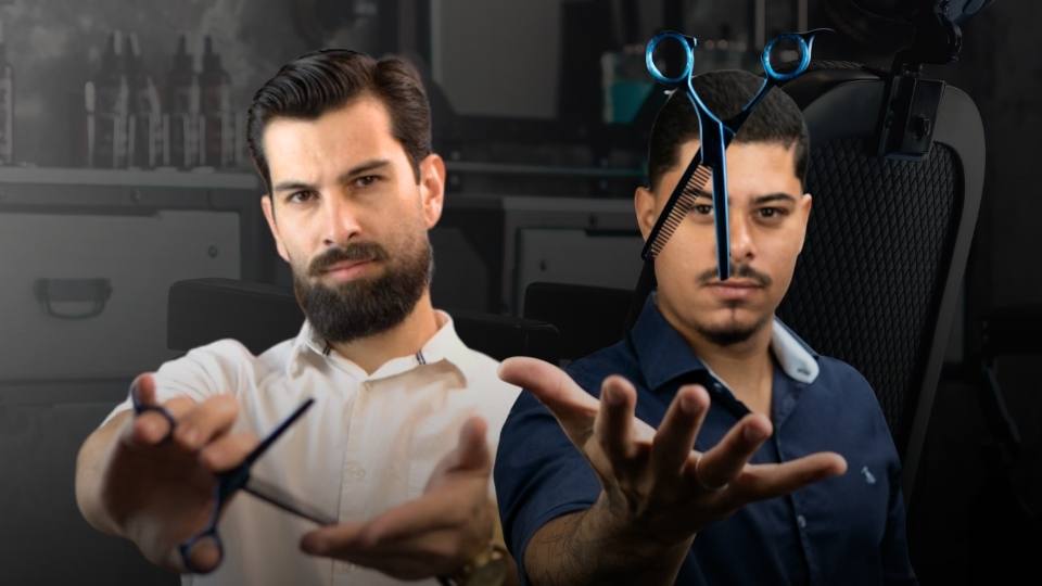 Fundadores da Hairitage Barber Club